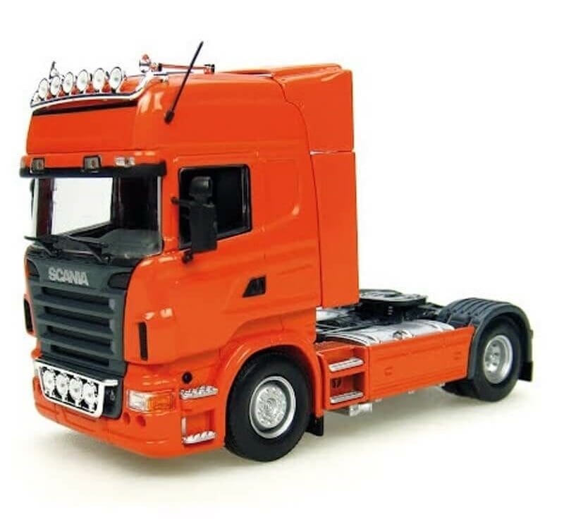 5-5693 scania r580 topline truck orange colour kts maskiner universal hobbies